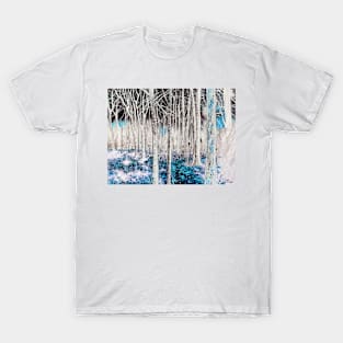 'Spirit Woods (In-Between Trees There Lie Mysteries)' T-Shirt